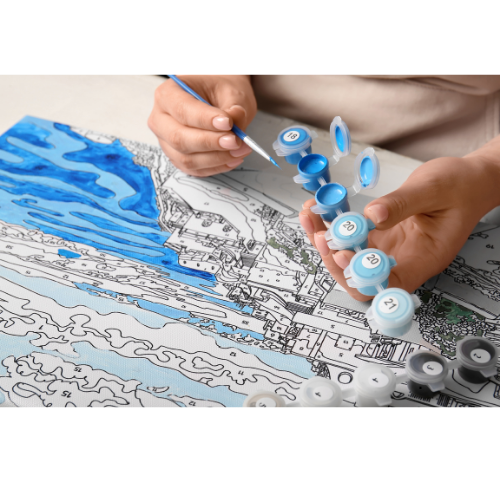 צביעת תמונה לפי מספרים בעיצוב אישי