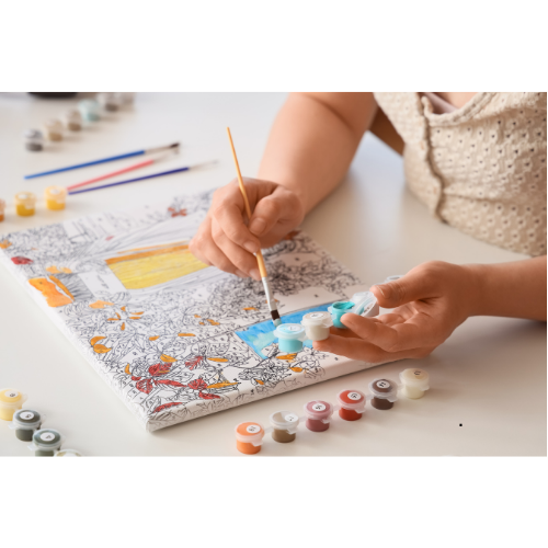 צביעת תמונה לפי מספרים בעיצוב אישי